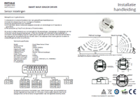 gebruikshandleiding led ring 210mm 12 watt met detectie sensor