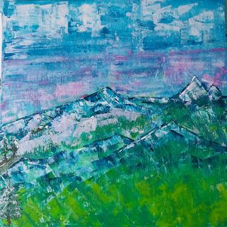 Proef schilderij 2 / studie