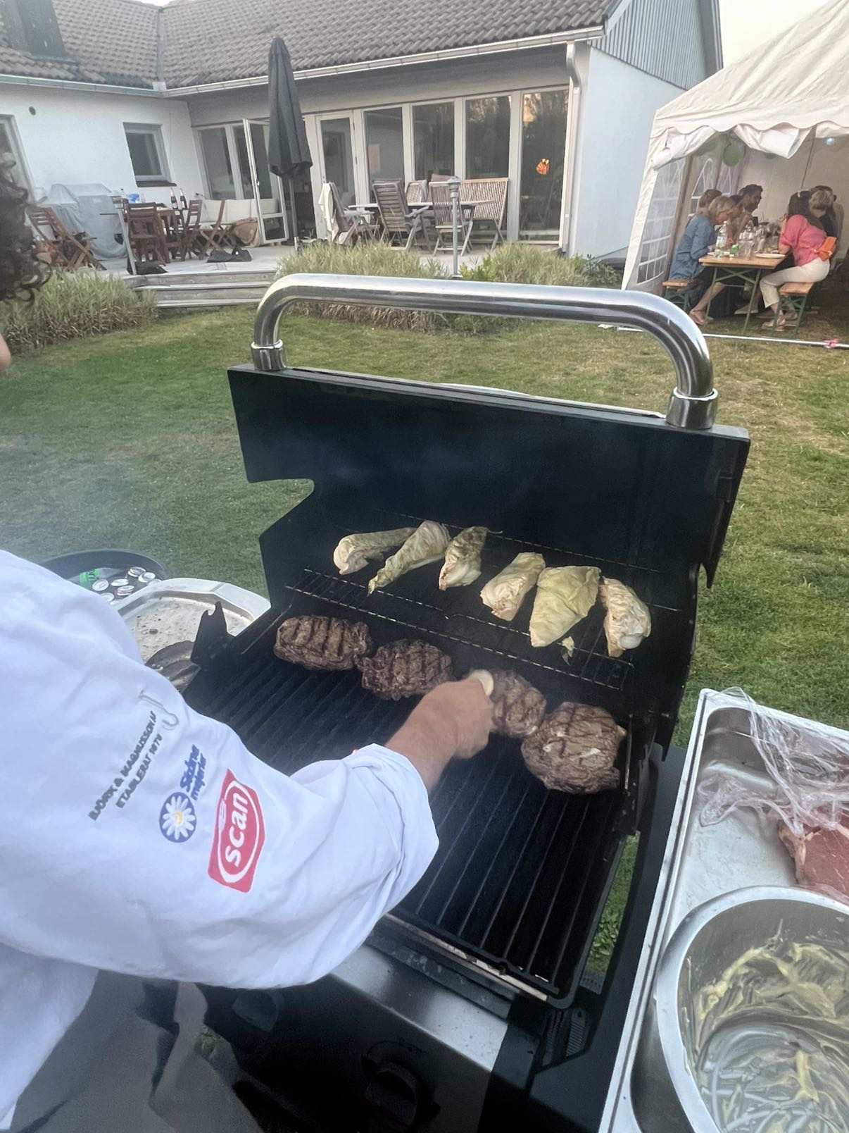 Grillmästaren i aktion