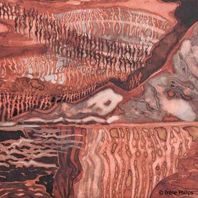 Irène Philips - detail painting about Venice
