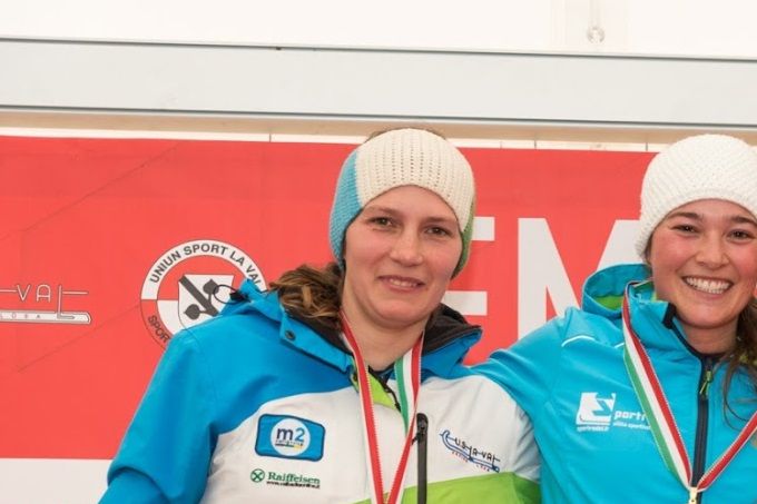 Siegerpodest Damen 2019 mit Europameisterin Theresa Hilpold.