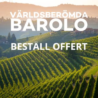 Världsberömda och vackra Barolo och La Morra distriktet 