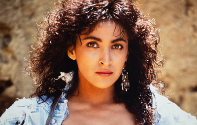 Jackie St. Clair, 1990s Calendar Shoot in Morocco, photographer Byron Newman