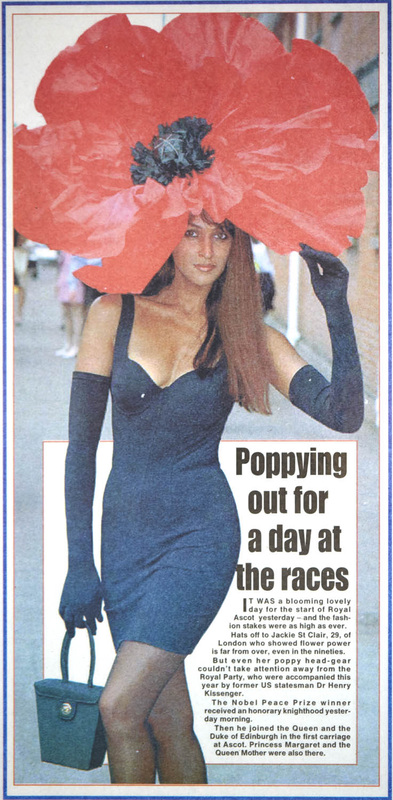 JACKIE ST CLAIR ROYAL ASCOT 1995