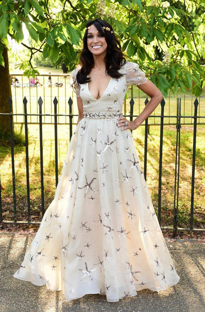Jackie St. Clair, Serpentine Summer Party 2015, Valentino Gown