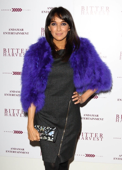 Jackie St. Clair, Bitter Harvest Film Premiere, Wearing Ferragamo