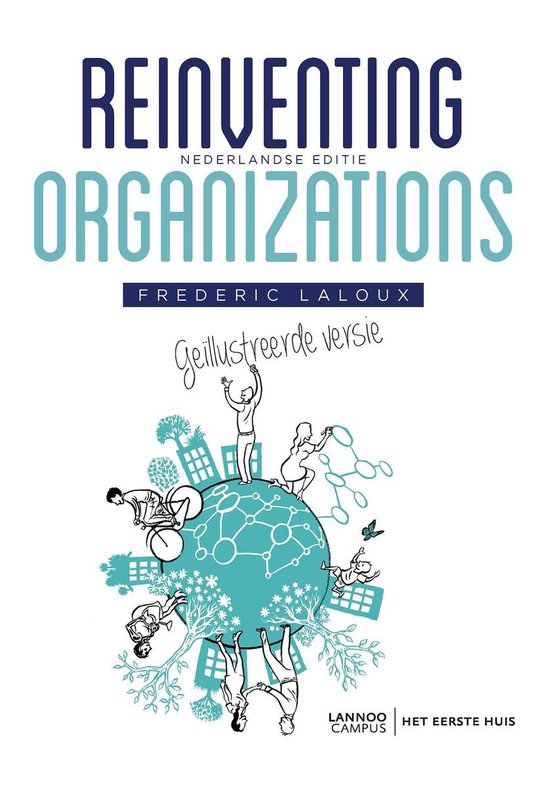 Boekomslag Reinventing organizations Frederic Laloux. 