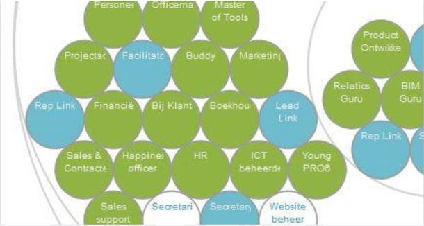 Figuur Holacracy.