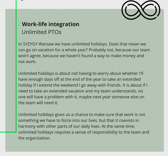 tekst unlimited holidays