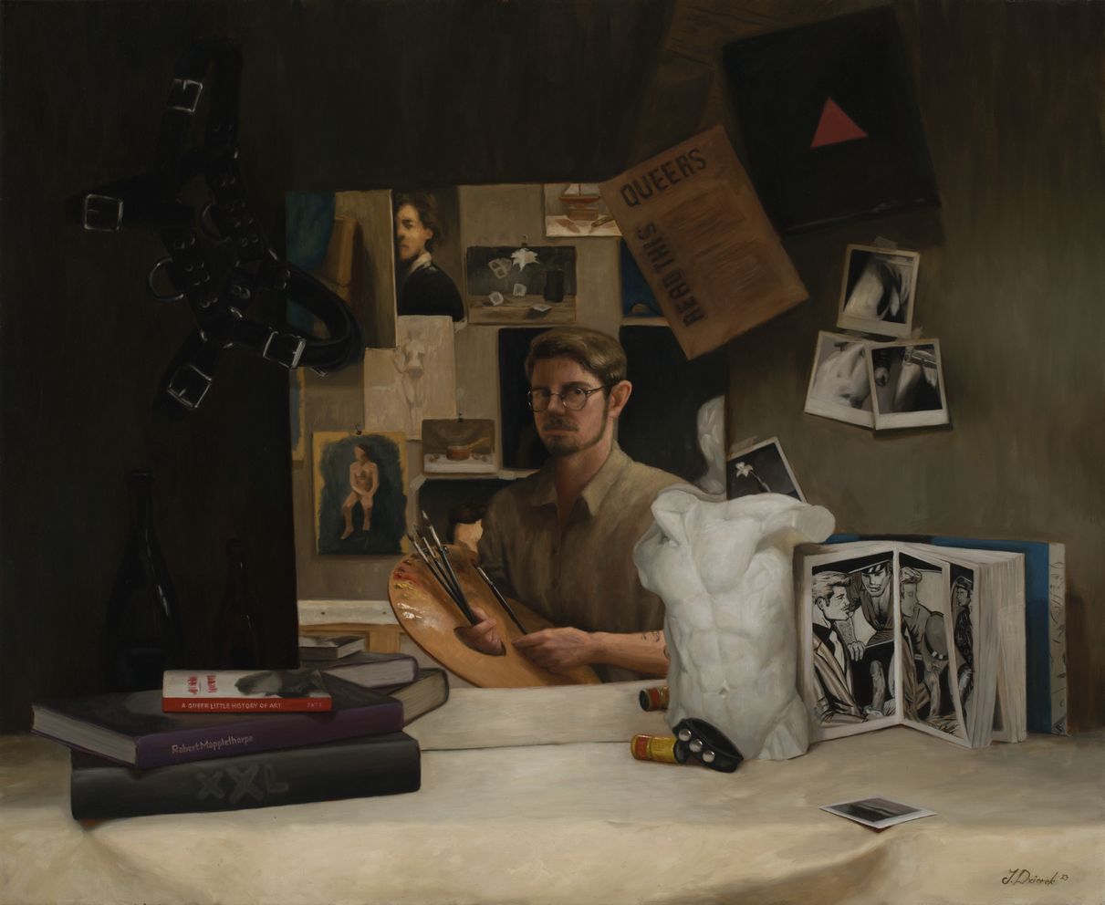 Portrait of a painter