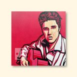 Elvis on Pink