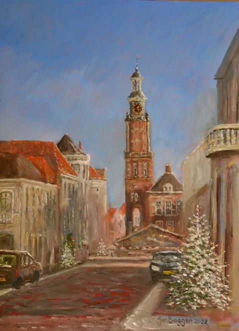 Zutphen Wijnhuistoren, kerst 2022 