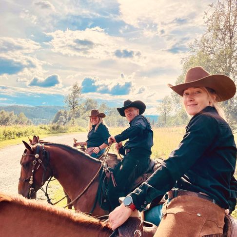 Cowboys på show