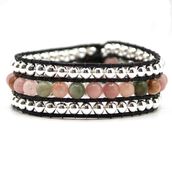 Multiwrap jade/hematit