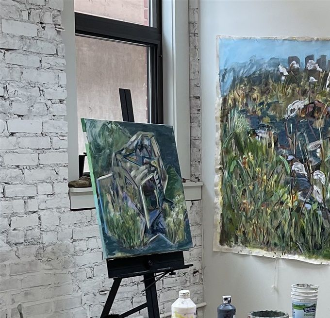 My studio 2021 - Philadelphia, PA