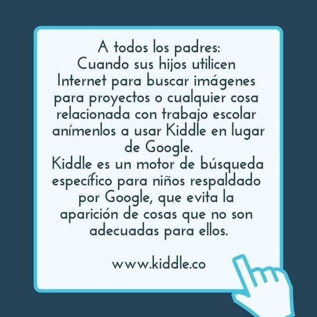 Aconsejamos que los estudiantes, incluso de la ESO, utilicen www.kiddle.co por su seguridad. 