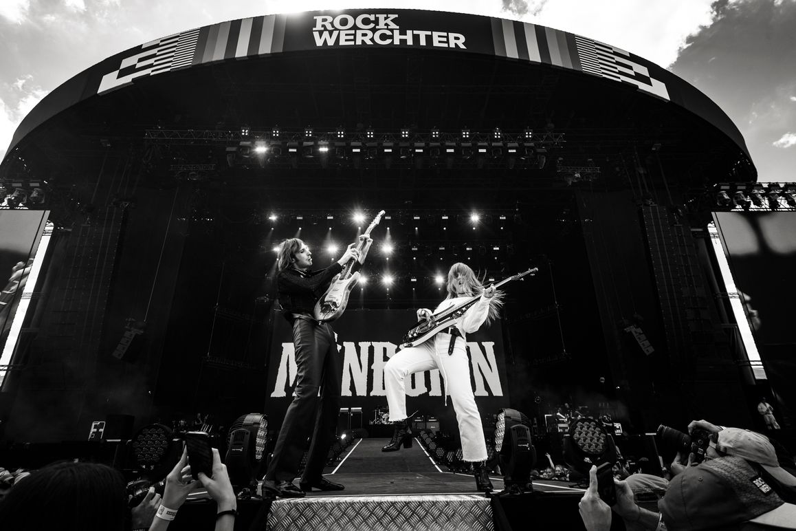 Maneskin live at Rock Werchter