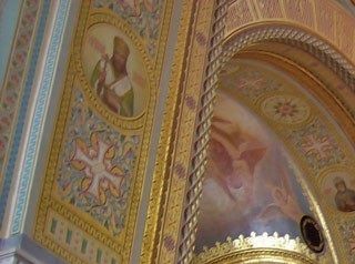Intérieur de la cathédrale du Christ St Sauveur