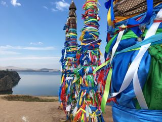 Baikal : Île Olkone berceau du Chamanisme