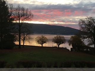 Le Lac d'Annecy vu de Veyrier du Lac pendant l'HAD de papa.

