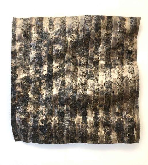 Stripes.  100X100 inox