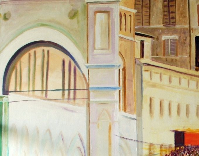 le palio
acrylique sur toile
80x10cm