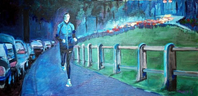 Joggeur au bois
acrylique sur toile
40x80cm