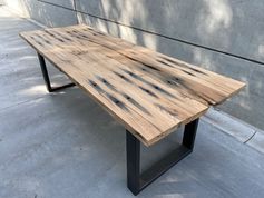 oude eiken tafel