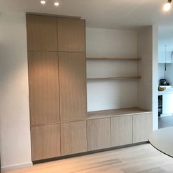 maatkast living eik fineer