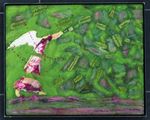 291 - engelengeduld - 51x41cm - € 220