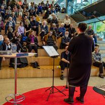 Göteborgs stadsbibliotek. Foto: Hendrik Zeitler.