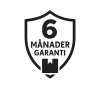 6 månader garanti