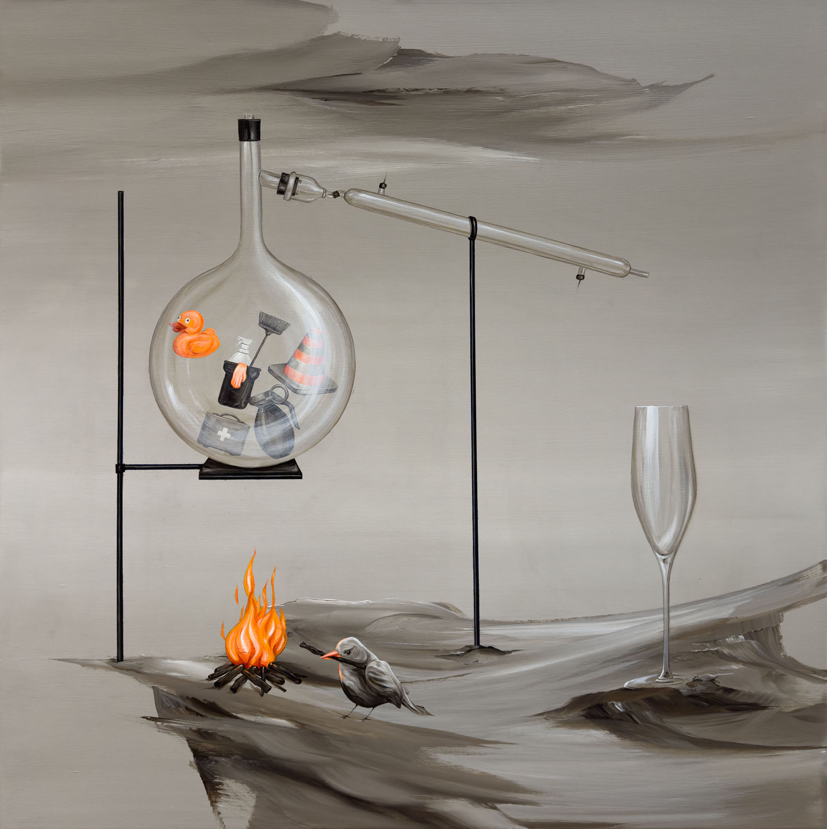 Destillation - 100x100