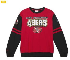 Mitchell & Ness Fleece Pullover PATCHES San Francisco 49ers