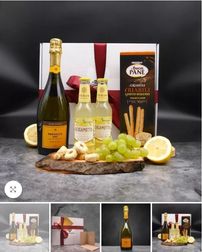 Prickelnde Überraschung – Präsentkorb mit Prosecco, Bergamotto und Gri