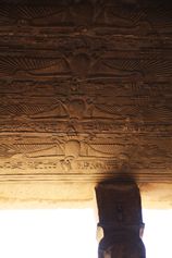 Philae tempel - loft dekoration