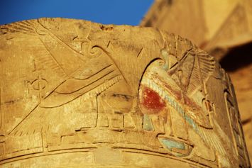 Kom Ombo tempel - søjle detaljer