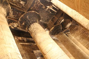 Edfu tempel - Søjlehal