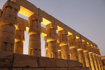 Luxor tempel - søjler