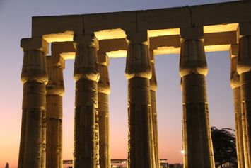 Luxor tempel - søjler