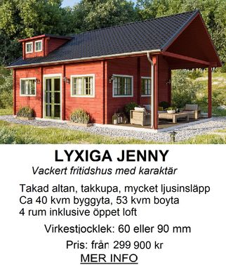 40 kvm loftstuga (klicka för mer info)
