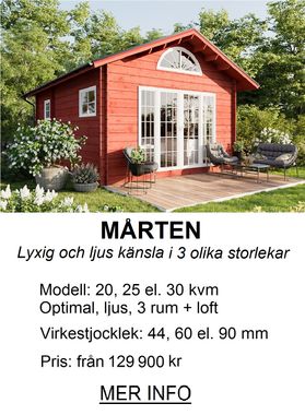 30 kvm loftstuga (klicka för mer info)