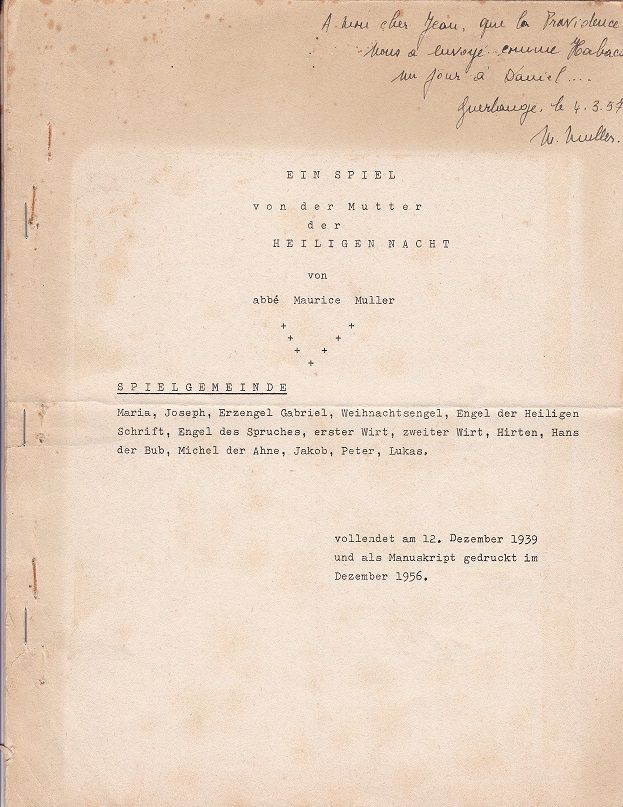 dédicace à l'abbé Jean Neu