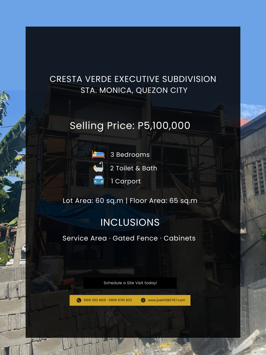 Cresta Verde, RFO (1.1)