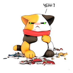 Cats just don´t care