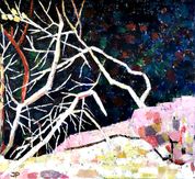 Belyst, 90 x 100