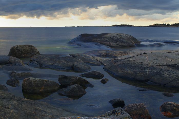 Flatvarp i Tjust skärgård norr om Västervik