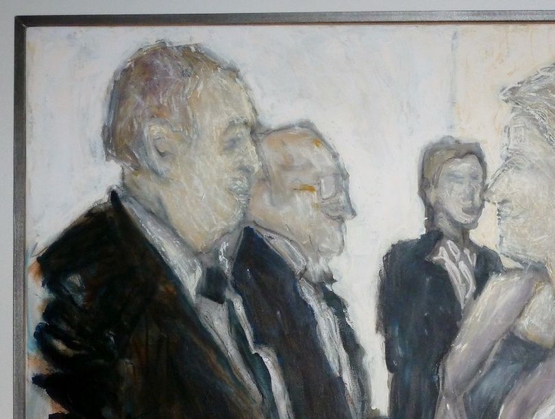 Uden titel 2015. Acryl på lærred 90*110 cm