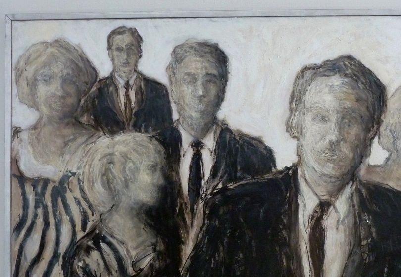 Uden titel 2012. Acryl på lærred 100*150 cm