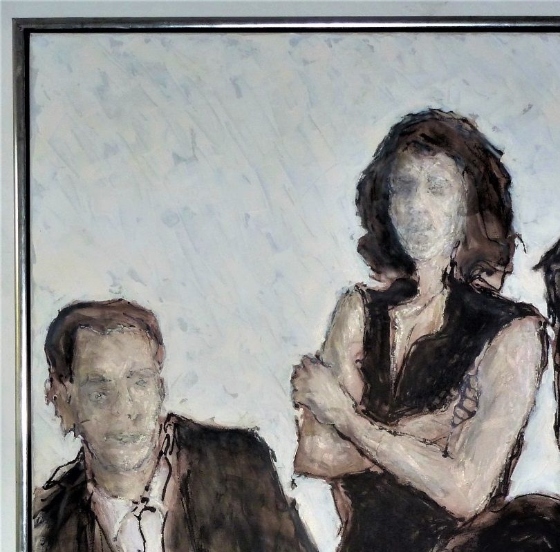 Uden titel. 2015. Acryl på lærred 100*100 cm. Udlånt.